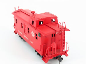 HO Hallmark Models BRASS IC Illinois Central Offset Cupola Caboose #1607 -Custom