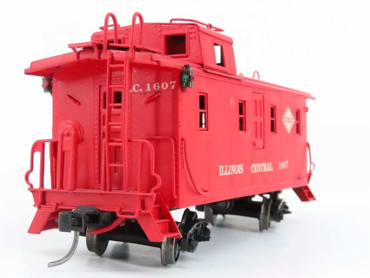 HO Hallmark Models BRASS IC Illinois Central Offset Cupola Caboose #1607 -Custom