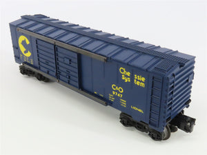 O Gauge 3-Rail Lionel 6-9747 C&O Chessie System Single Door Boxcar #9747