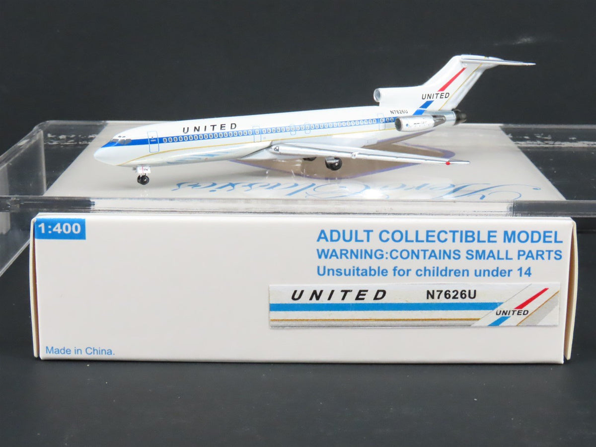 1:400 Aero Classics Die-Cast United Airlines Boeing B-727-22 Aircraft N7626U