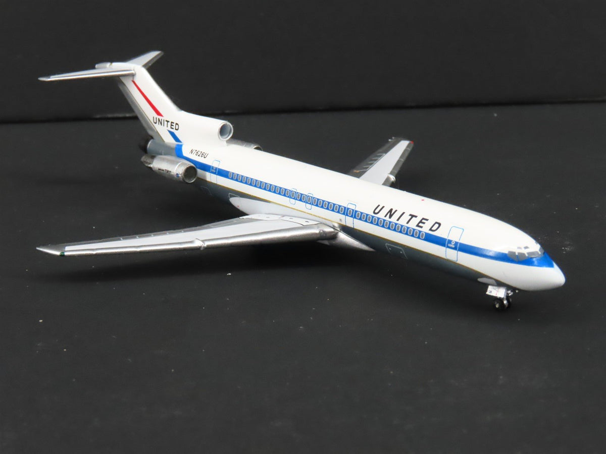 1:400 Aero Classics Die-Cast United Airlines Boeing B-727-22 Aircraft N7626U