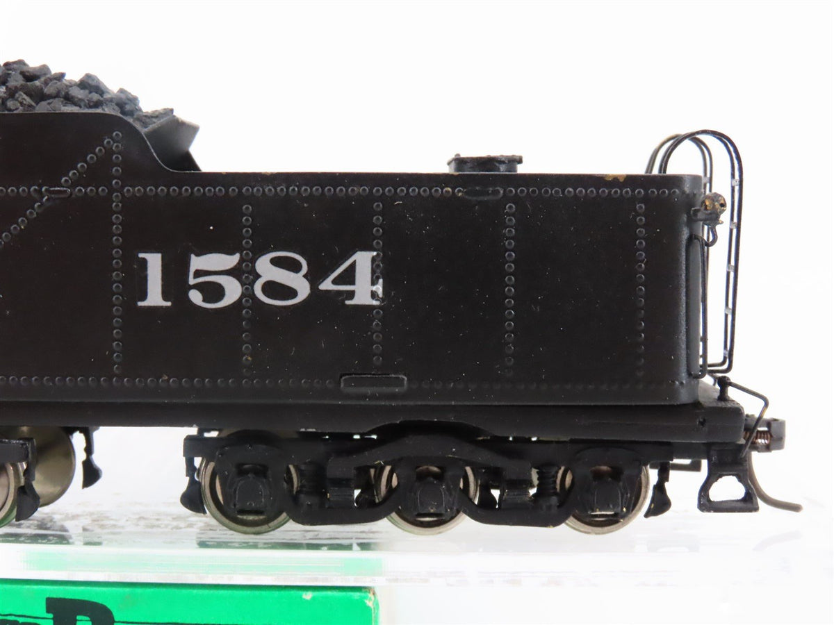 HO Scale Bowser BRASS MILW Milwaukee Road Tender #1584 - Custom