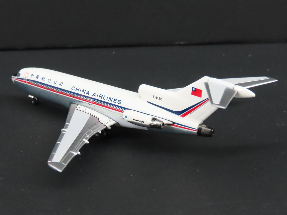 1:400 Aero Classics Die-Cast China Airlines Boeing B-727-109C Aircraft B-1822