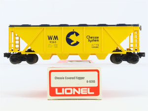 O Gauge 3-Rail Lionel 6-9265 WM Chessie System 4-Bay Hopper Car #9265