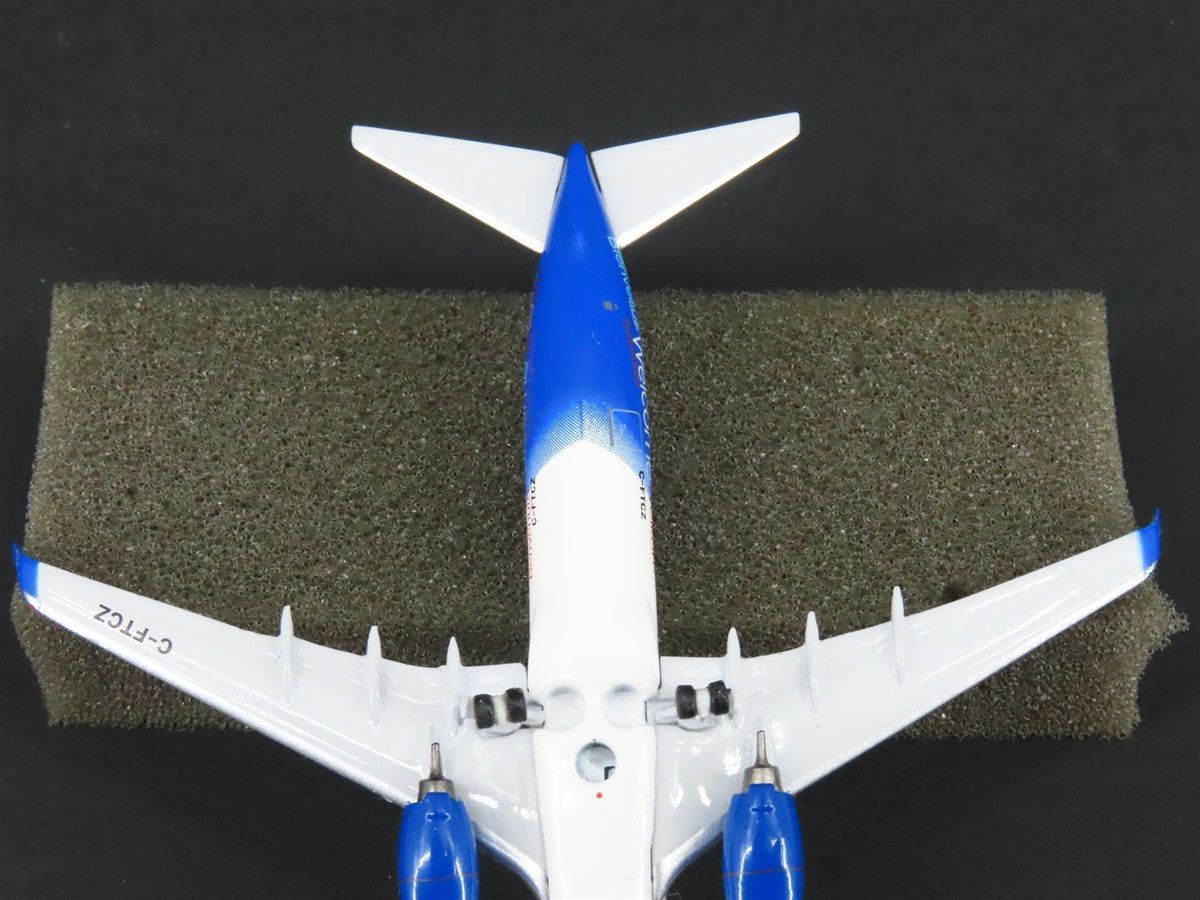1:400 Scale Aero Classics Air Transat &quot;Welcome&quot; Boeing B-737-8AS Aircraft C-FTCZ
