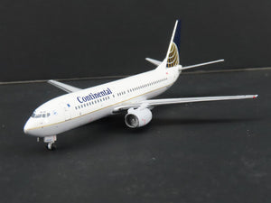 1:400 Scale Aero Classics Die-Cast Continental Boeing B-737-824 Aircraft N16217