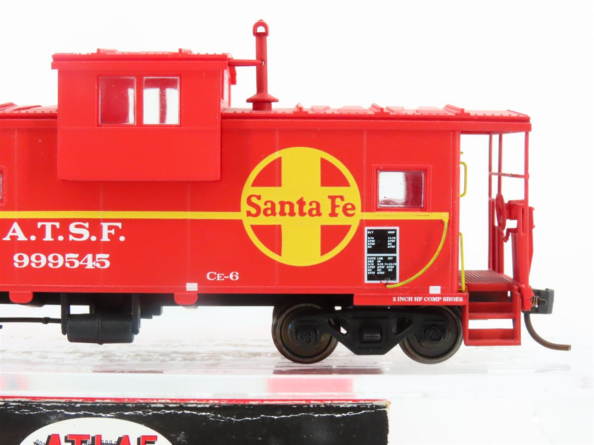 HO Scale Atlas 1906 ATSF Santa Fe Extended Vision Caboose #999545