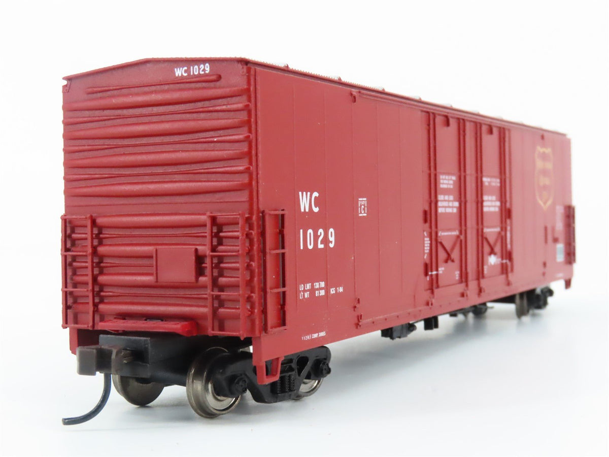 HO Atlas 1766-1 WC Wisconsin Central Evans 52&#39; Double Plug Door Box Car #1029