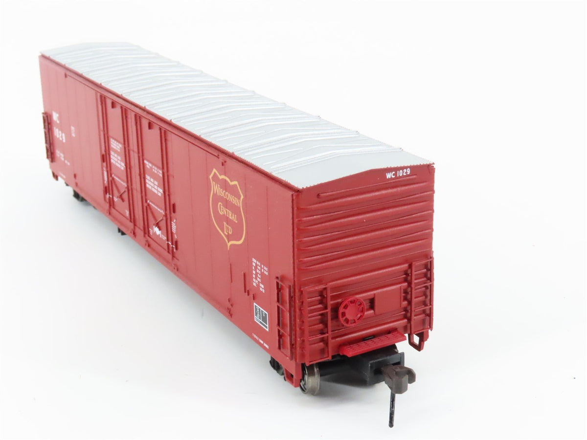 HO Atlas 1766-1 WC Wisconsin Central Evans 52&#39; Double Plug Door Box Car #1029