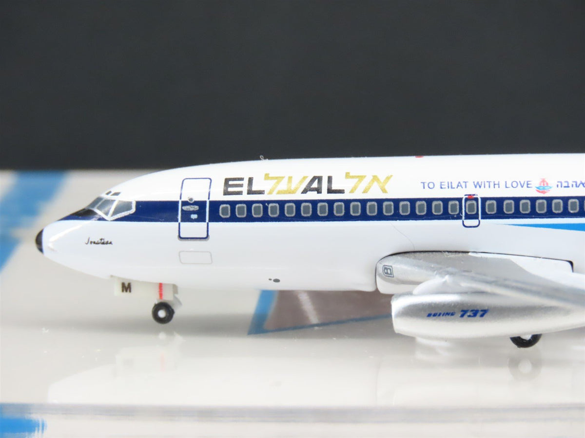 1:400 Scale Aero Classics Die-Cast El Al Israel Boeing B-737-2M8 Aircraft 4X-ABM