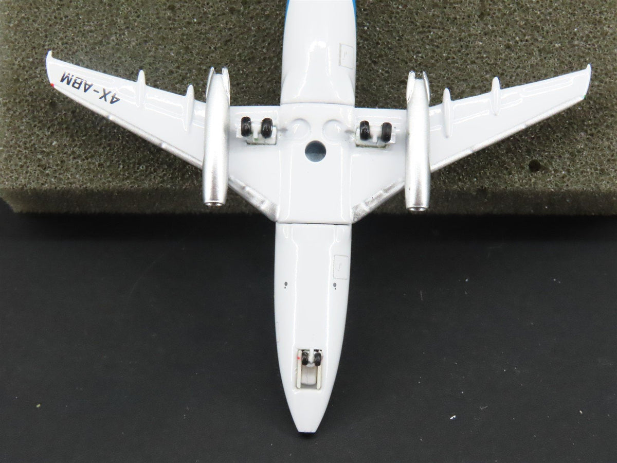 1:400 Scale Aero Classics Die-Cast El Al Israel Boeing B-737-2M8 Aircraft 4X-ABM