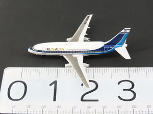 1:400 Scale Aero Classics Die-Cast El Al Israel Boeing B-737-2M8 Aircraft 4X-ABM