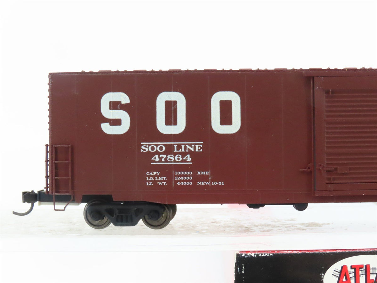 HO Scale Atlas 1650 SOO Line ACF 60&#39; Single Door Box Car #1029 - Custom