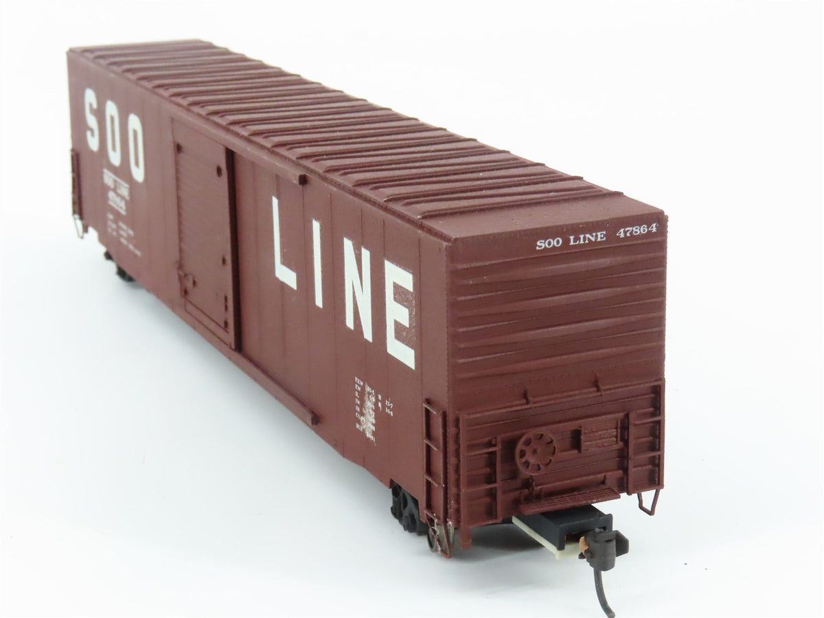 HO Scale Atlas 1650 SOO Line ACF 60&#39; Single Door Box Car #1029 - Custom