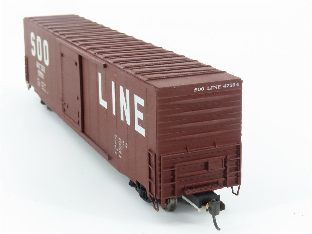 HO Scale Atlas 1650 SOO Line ACF 60&#39; Single Door Box Car #1029 - Custom