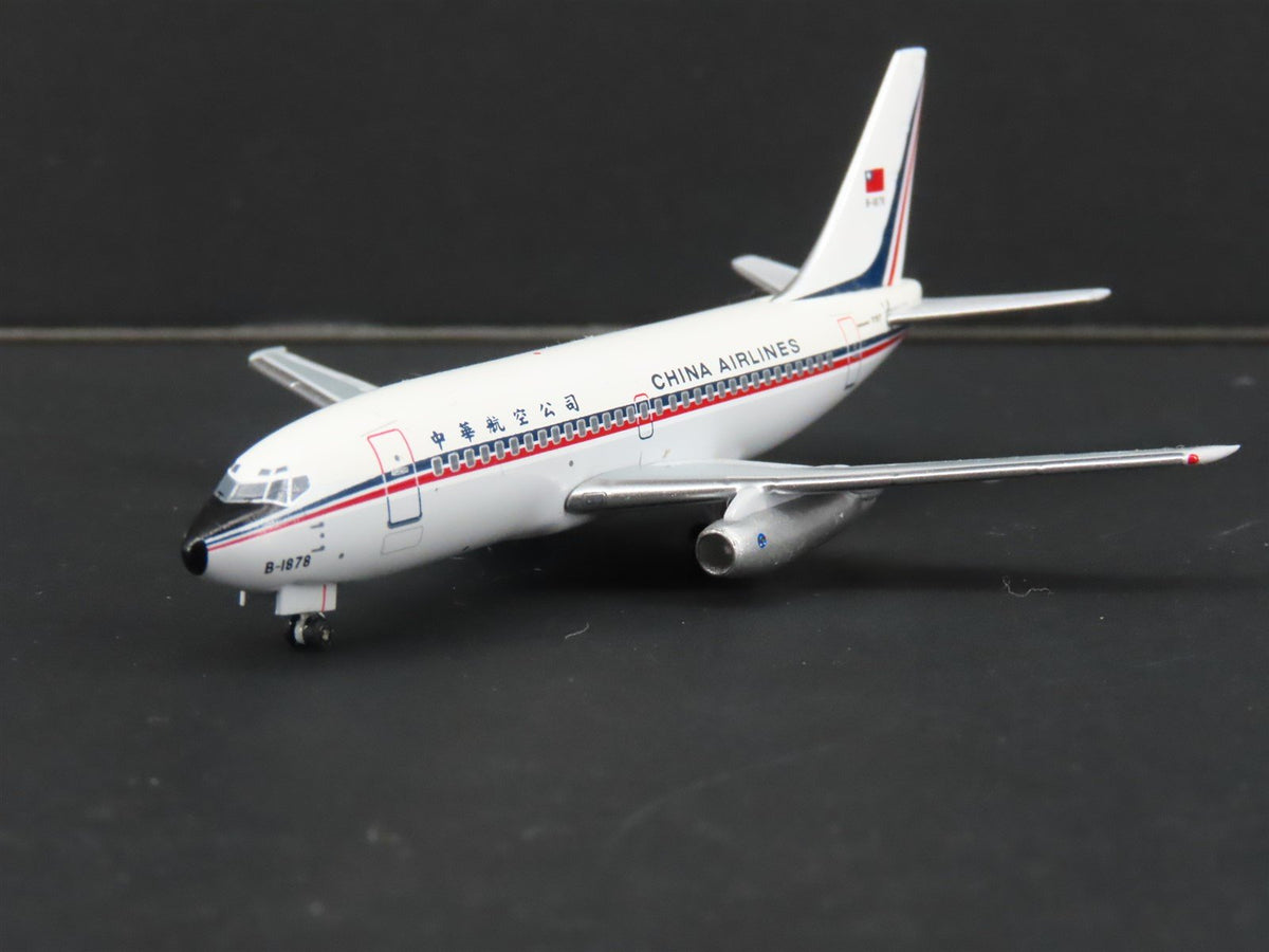 1:400 Scale Aero Classics Die-Cast China Airlines Boeing B-737-209 Aircraft