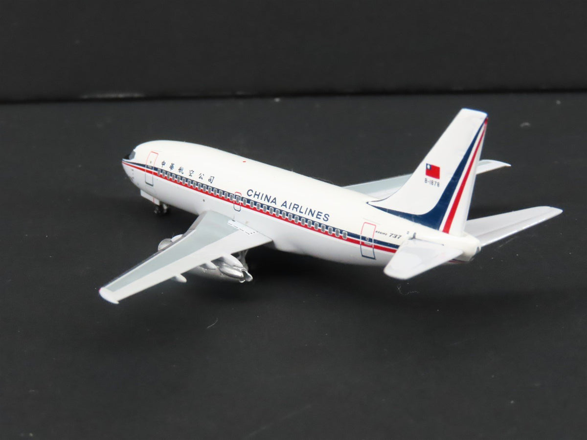 1:400 Scale Aero Classics Die-Cast China Airlines Boeing B-737-209 Aircraft