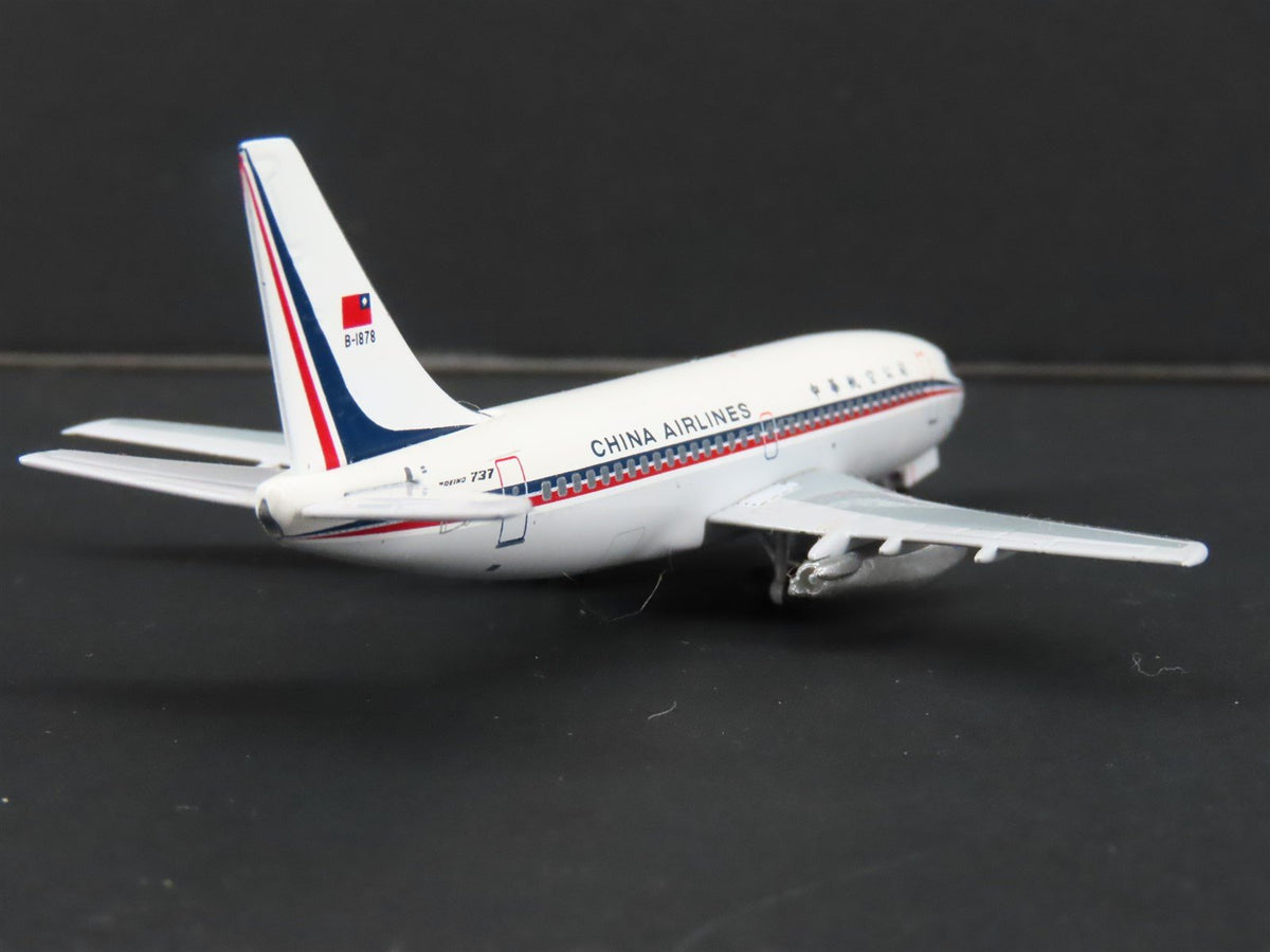 1:400 Scale Aero Classics Die-Cast China Airlines Boeing B-737-209 Aircraft