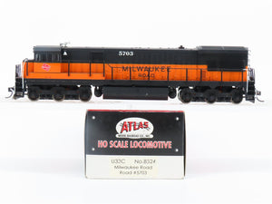 HO Scale Atlas 8524 MILW Milwaukee Road GE U33C Diesel #5703 - Custom