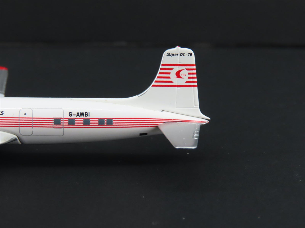 1:400 Aero Classics Die-Cast Turkish Airlines McDonnell Douglas DC-7C/F Aircraft