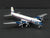 1:400 Aero Classics Die-Cast Delta Air Lines McDonnell Douglas DC-7 Aircraft