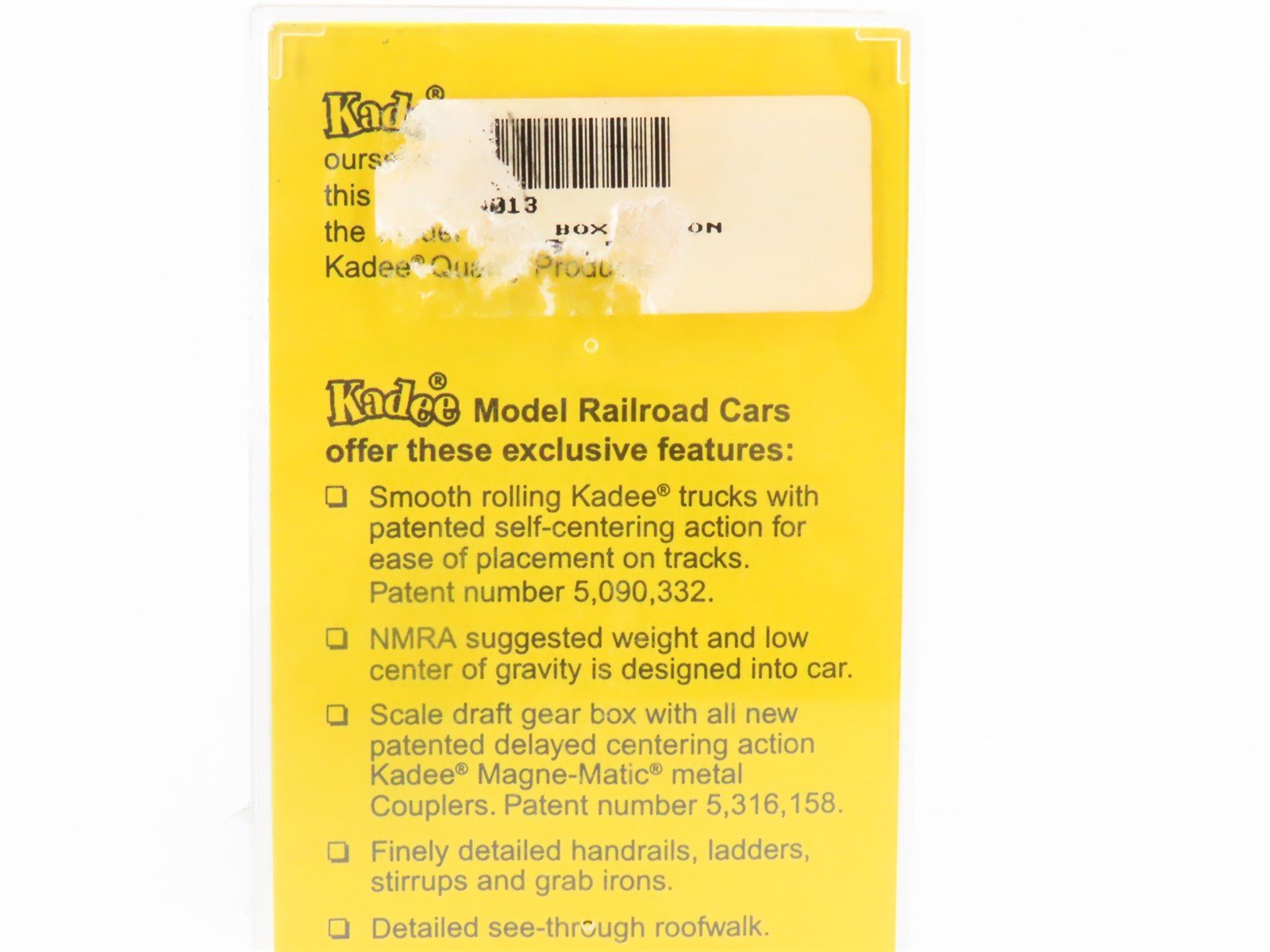 HO Scale Kadee 4013 MON Monon 