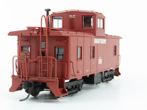 HO Scale Trix 24901 UP Union Pacific Center Cupola Steel Caboose #3763