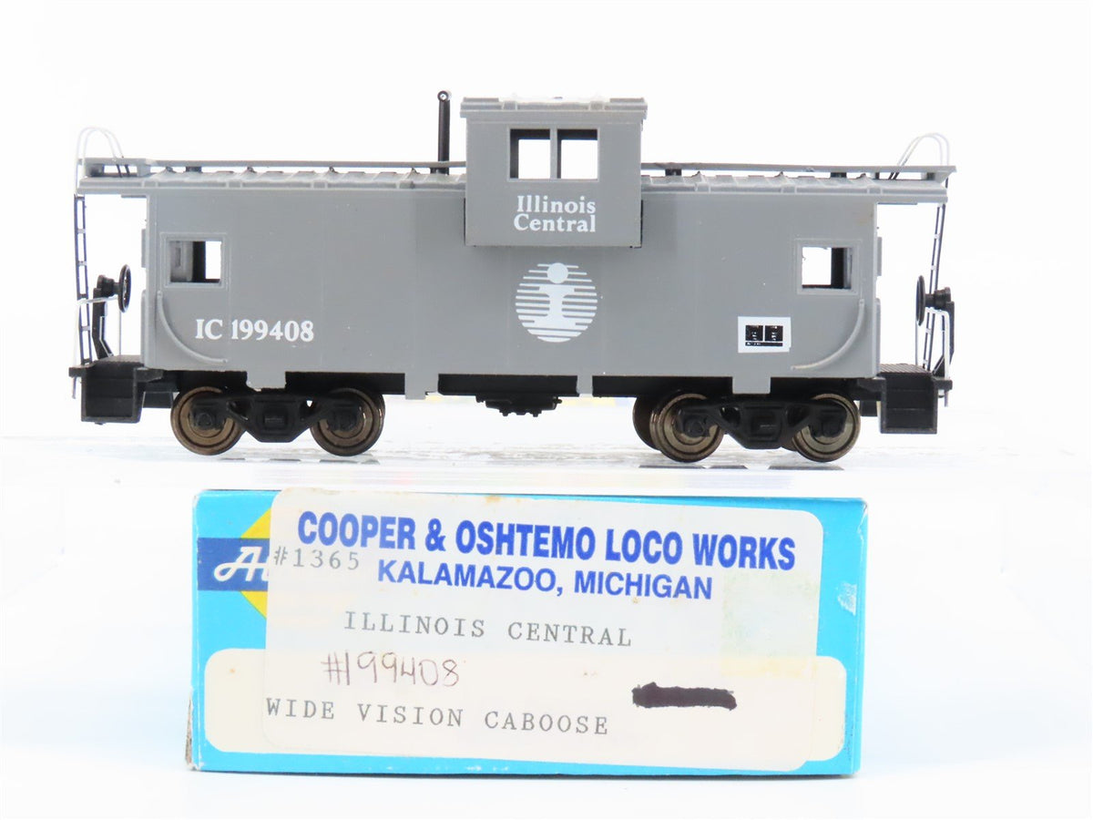 HO Athearn/Cooper &amp; Osthemo 1365 IC Extended Vision Caboose #199408 - Custom