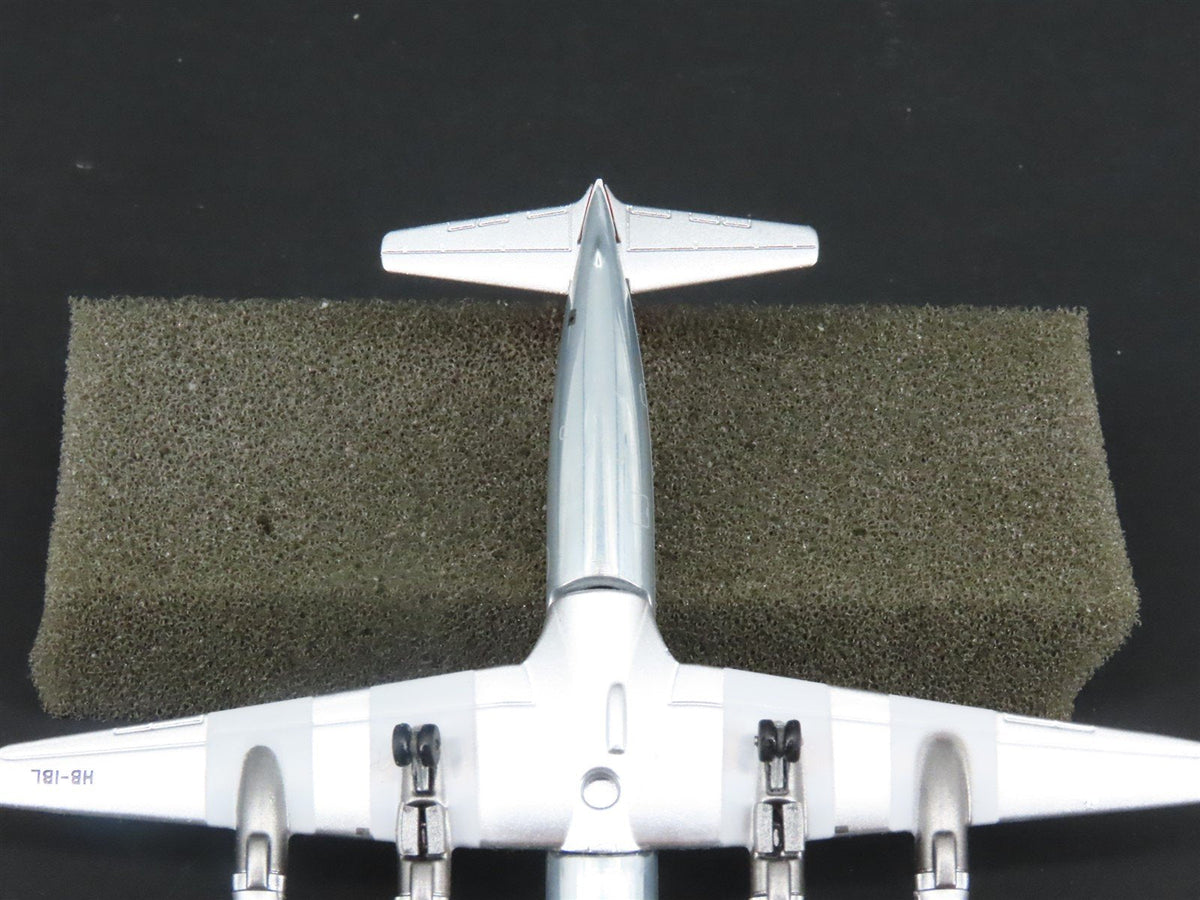 1:400 Aero Classics Die-Cast Swissair McDonnell Douglas DC-7C Aircraft HB-IBL