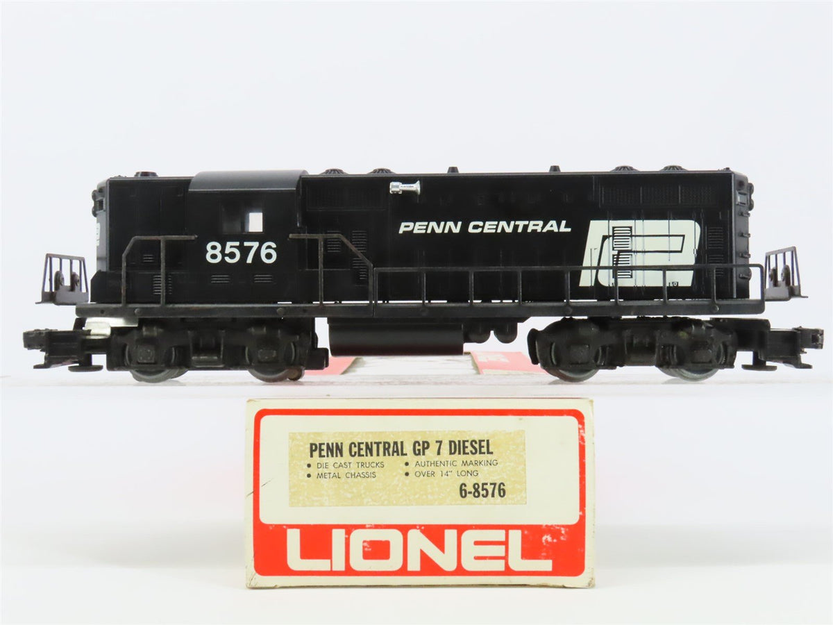 O Gauge 3-Rail Lionel 6-8576 PC Penn Central GP9 Diesel Locomotive #8576