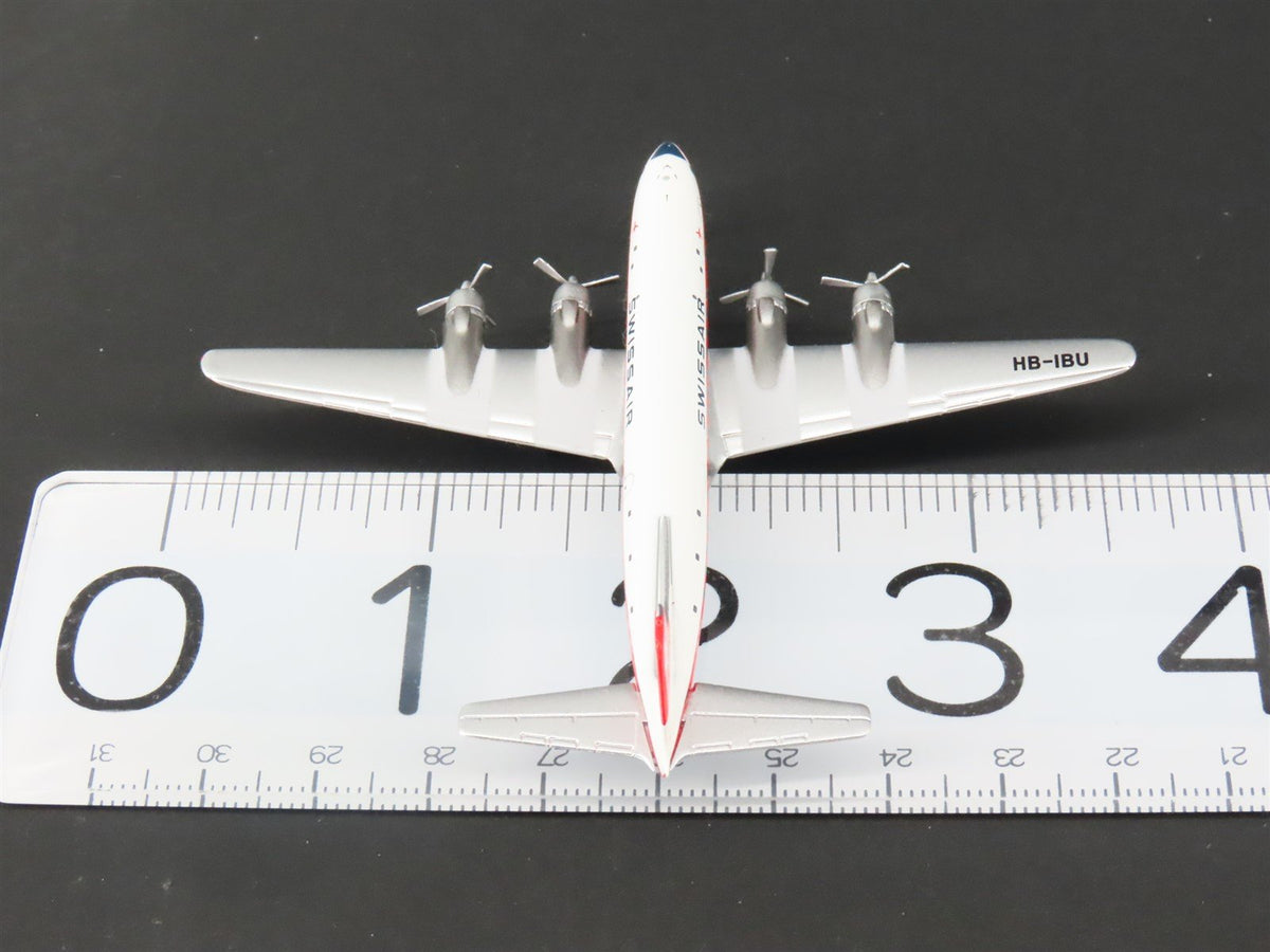 1:400 Aero Classics Die-Cast Swissair McDonnell Douglas DC-6B Aircraft HB-IBU