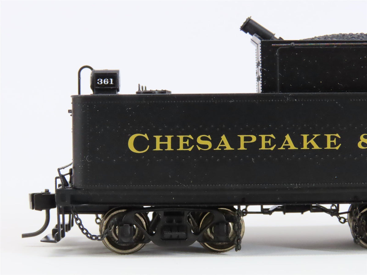 HO Scale Proto 2000 23302 C&amp;O Chesapeake &amp; Ohio 0-8-0 Steam Locomotive #361