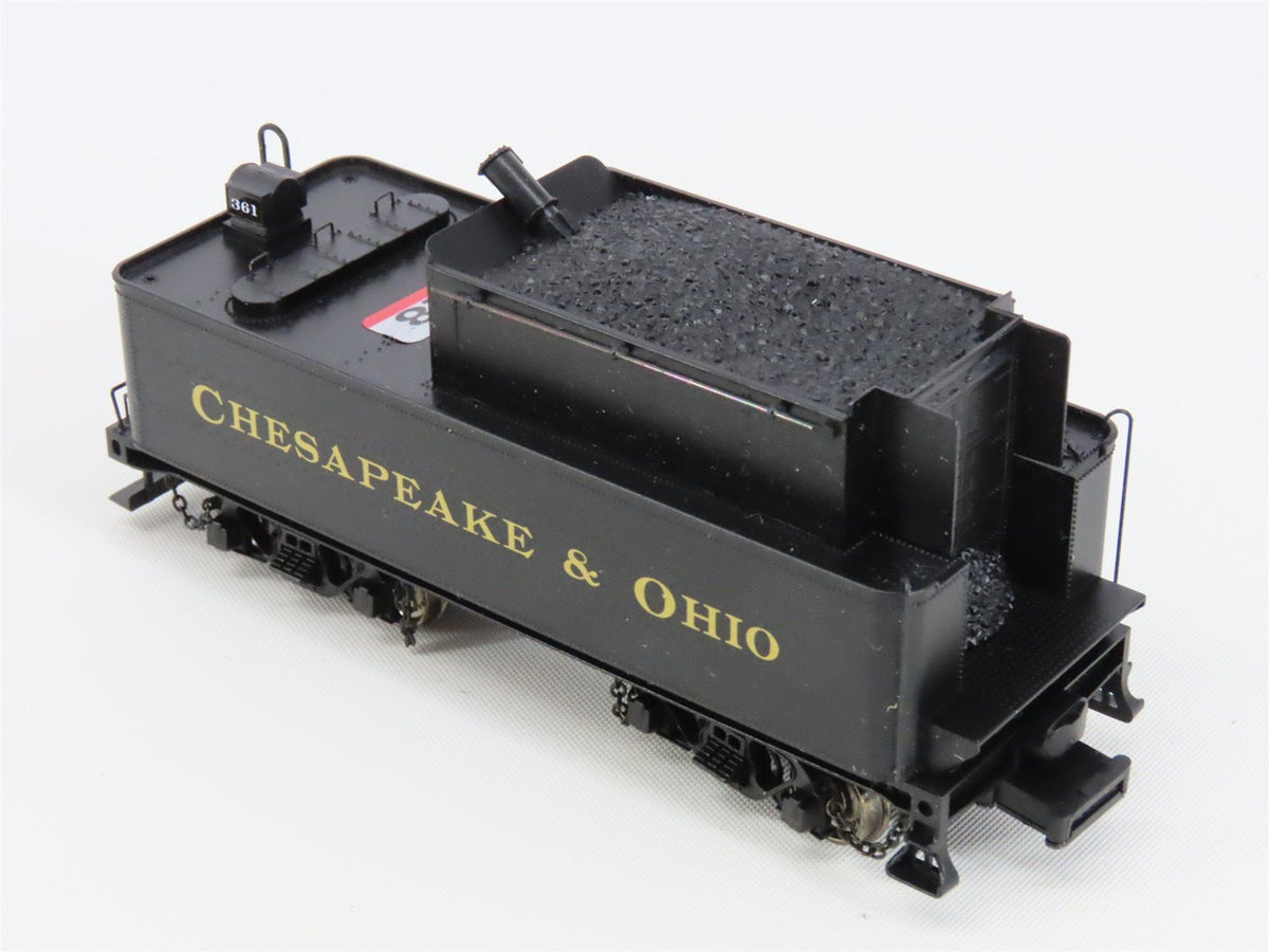 HO Scale Proto 2000 23302 C&amp;O Chesapeake &amp; Ohio 0-8-0 Steam Locomotive #361