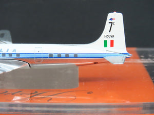 1:400 Aero Classics Die-Cast Alitalia McDonnell Douglas DC-7C/F Aircraft I-DUVA