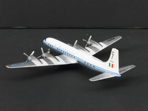 1:400 Aero Classics Die-Cast Alitalia McDonnell Douglas DC-7C/F Aircraft I-DUVA