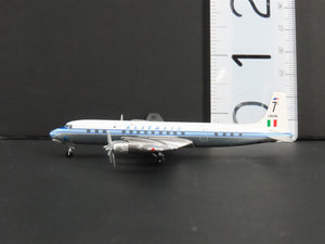 1:400 Aero Classics Die-Cast Alitalia McDonnell Douglas DC-7C/F Aircraft I-DUVA