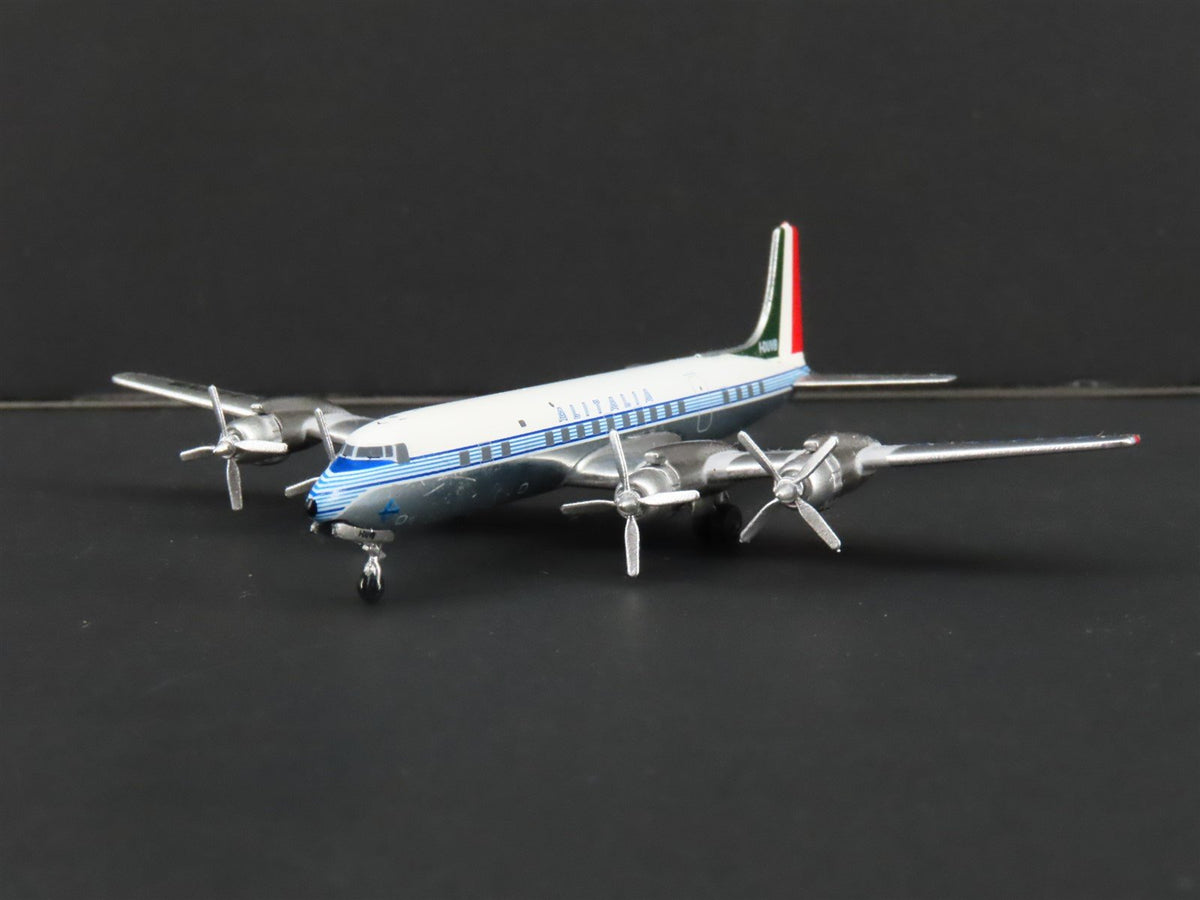 1:400 Aero Classics Die-Cast Alitalia McDonnell Douglas DC-7C Aircraft I-DUVB