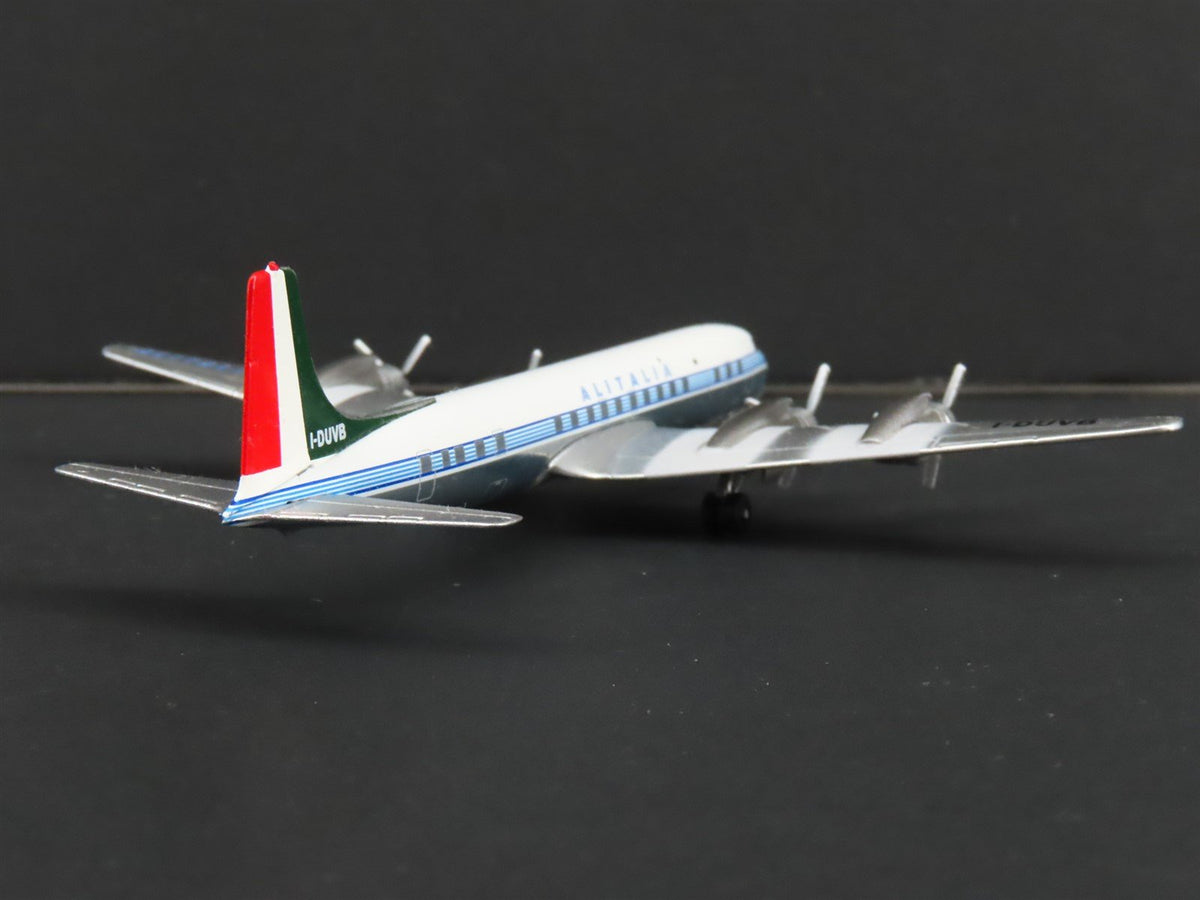 1:400 Aero Classics Die-Cast Alitalia McDonnell Douglas DC-7C Aircraft I-DUVB