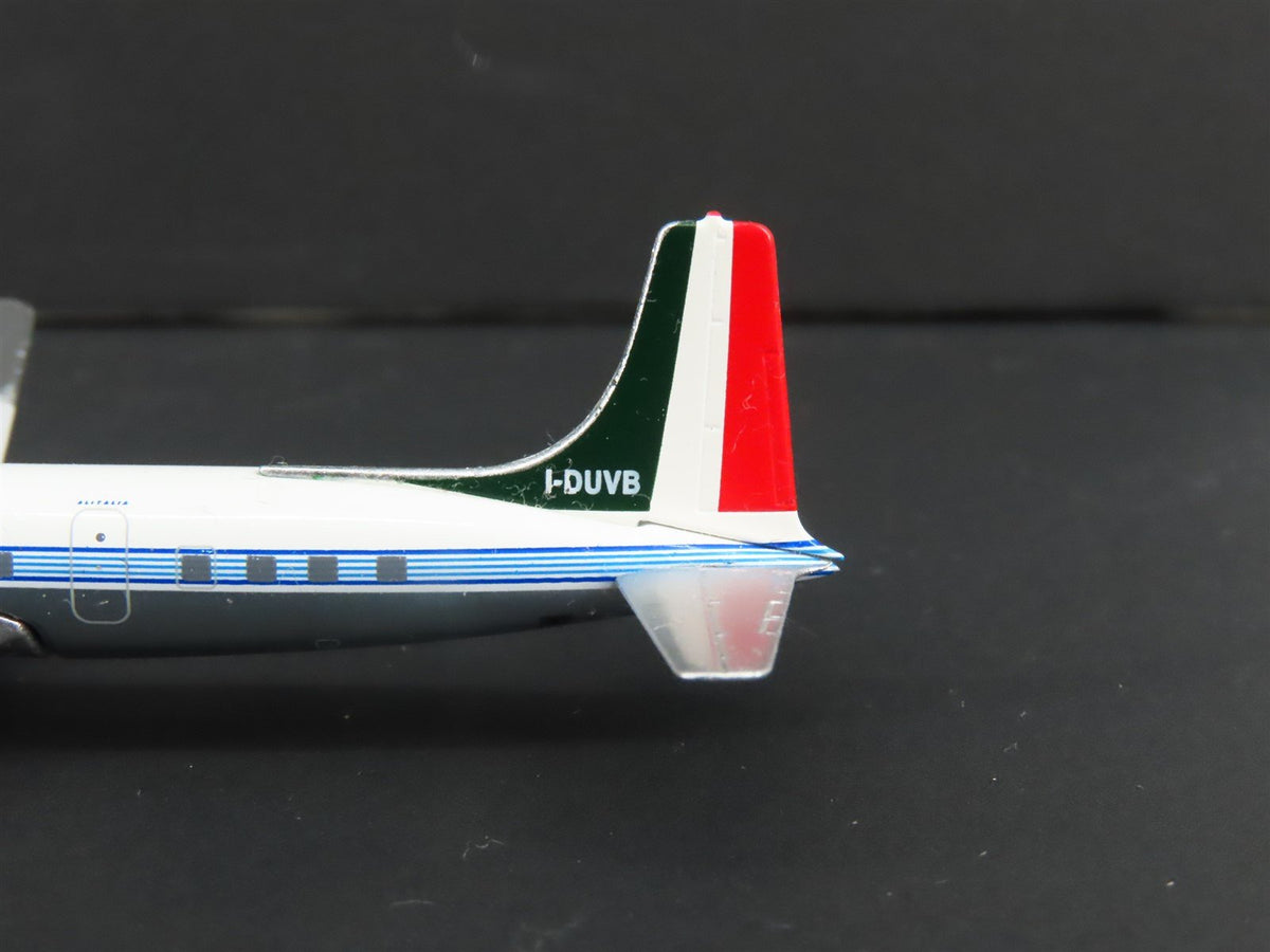 1:400 Aero Classics Die-Cast Alitalia McDonnell Douglas DC-7C Aircraft I-DUVB