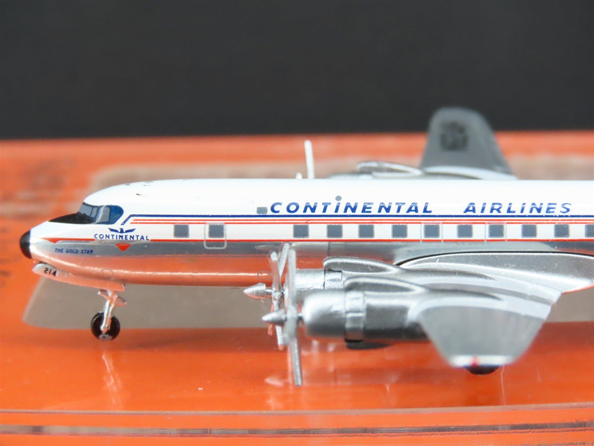 1:400 Scale Aero Classics Die-Cast Continental McDonnell Douglas DC-7B Aircraft