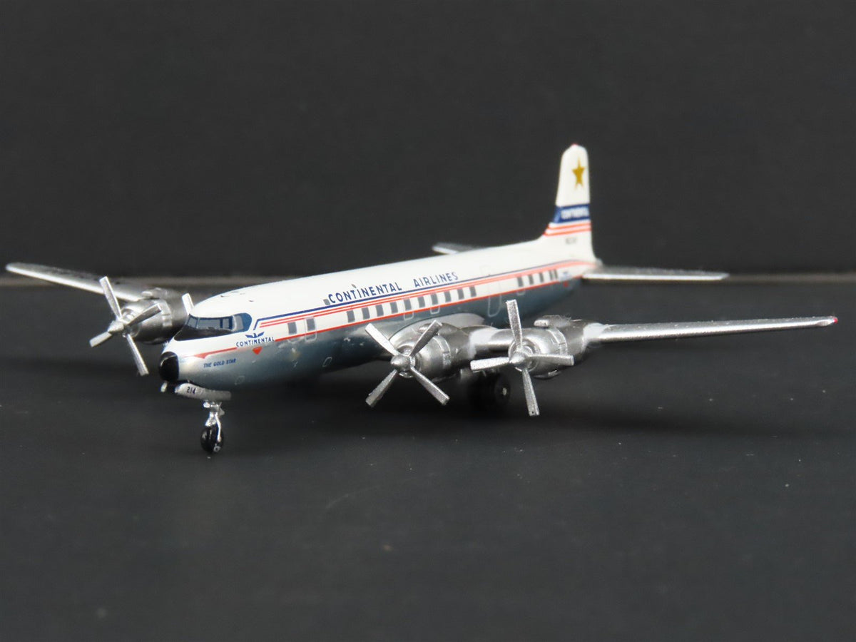 1:400 Scale Aero Classics Die-Cast Continental McDonnell Douglas DC-7B Aircraft