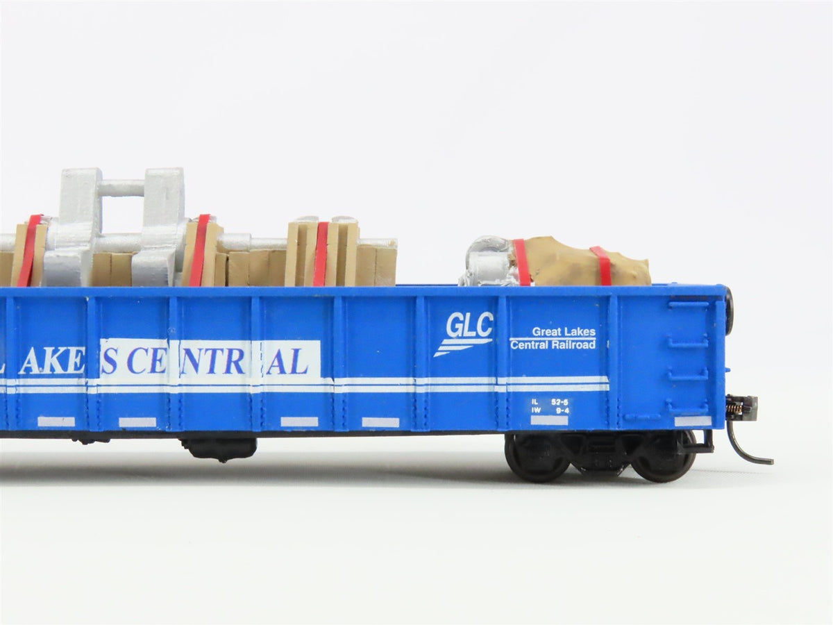 HO Scale Athearn GLC Great Lakes Central 50&#39; Gondola Car #9800 Pro Custom w/Load