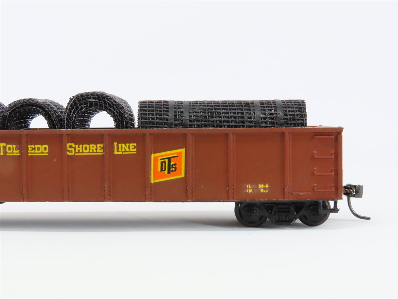 HO Athearn D&T Detroit Toledo & South Shore 50' Gondola #440 Pro Custom w/Load