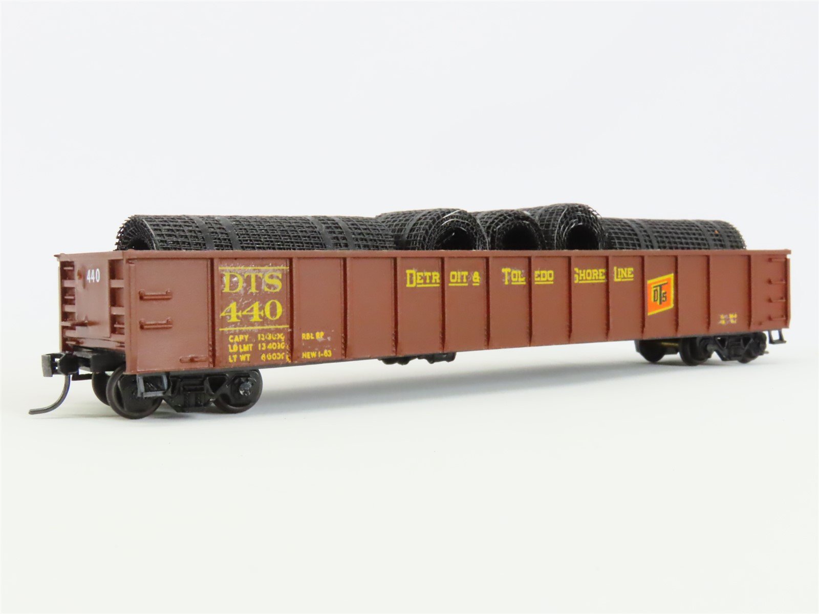 HO Athearn D&T Detroit Toledo & South Shore 50' Gondola #440 Pro Custom w/Load