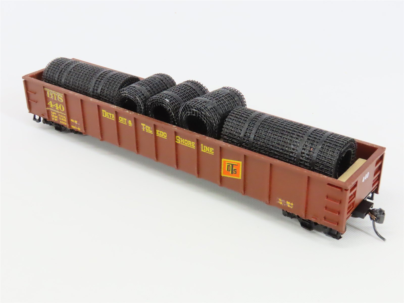 HO Athearn D&T Detroit Toledo & South Shore 50' Gondola #440 Pro Custom w/Load