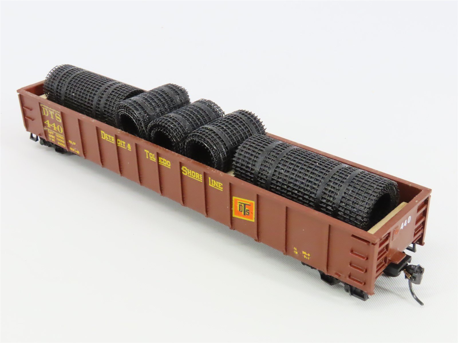 HO Athearn D&T Detroit Toledo & South Shore 50' Gondola #440 Pro Custom w/Load
