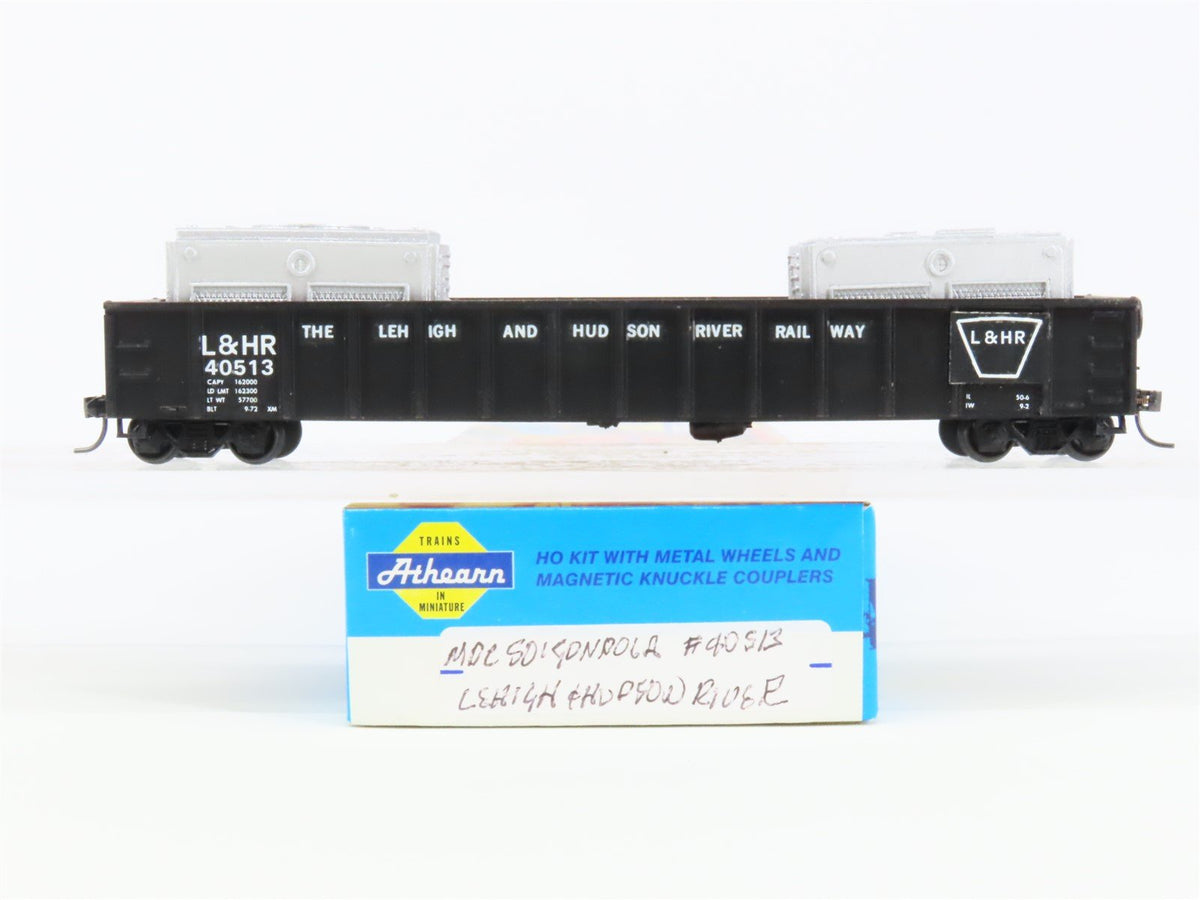 HO Scale MDC LHR Lehigh &amp; Hudson River 50&#39; Gondola Car #40513 Pro Custom w/ Load