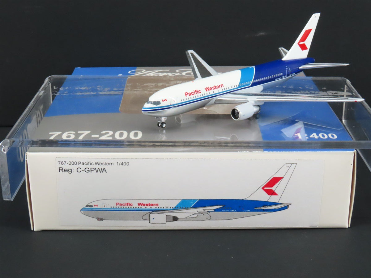 1:400 Aero Classics AC419401 Die-Cast Pacific Western Boeing B-767-275 Aircraft