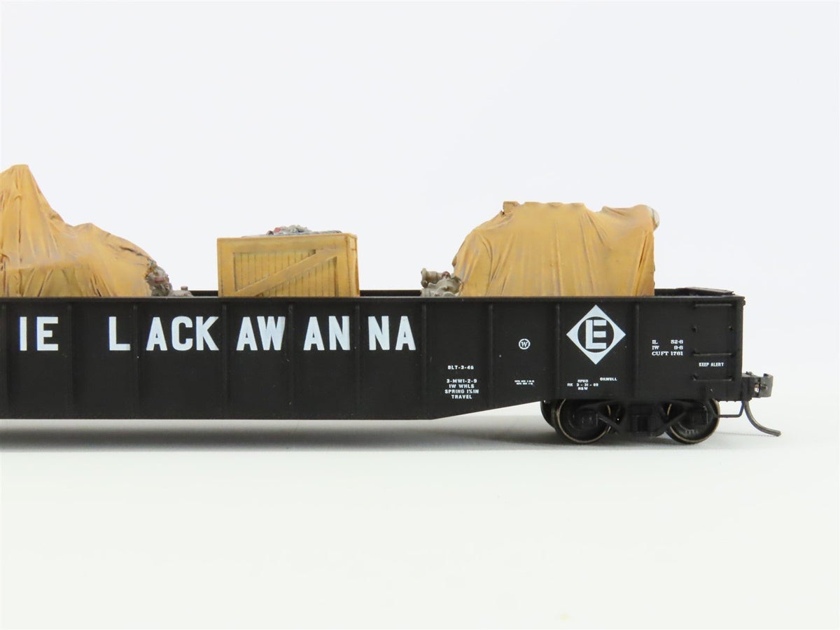 HO Scale Proto 2000 EL Erie Lackawanna 52&#39; Gondola #11147 w/ Custom Load