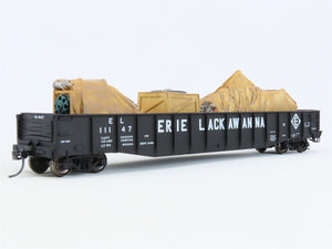 HO Scale Proto 2000 EL Erie Lackawanna 52' Gondola #11147 w/ Custom Load